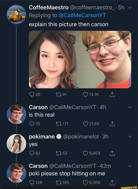 are call me carson and poki dating